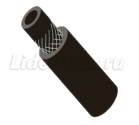 Рукав газовый 6,3 мм чёрный 3 класс